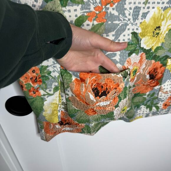 Anthropologie HD In Paris Bloomfield Floral Lightweight Pocket Blouse Size Small - Picture 7 of 7